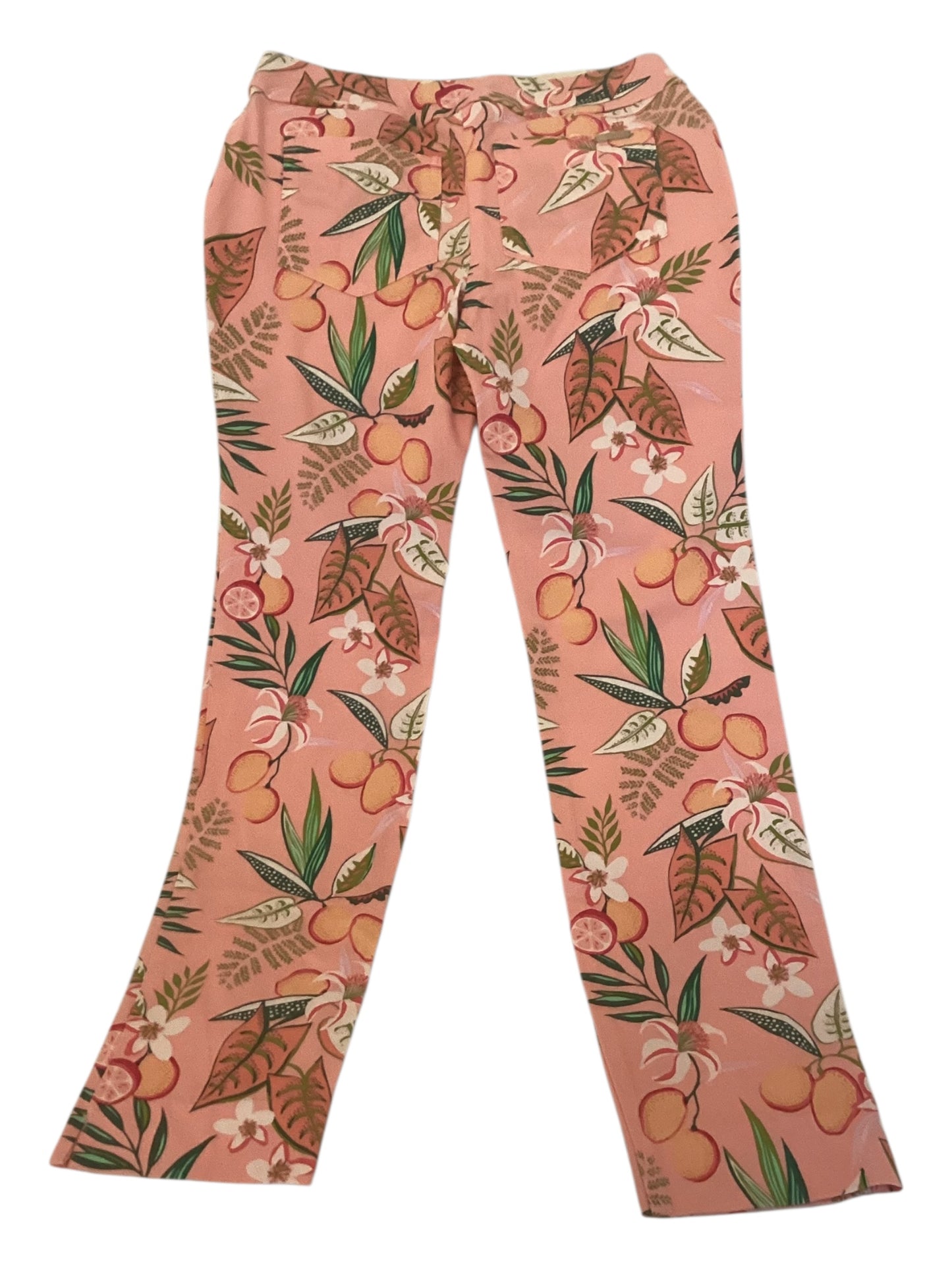 Spartina 449 Maren Pull On Pants Peach Floral Women’s XS