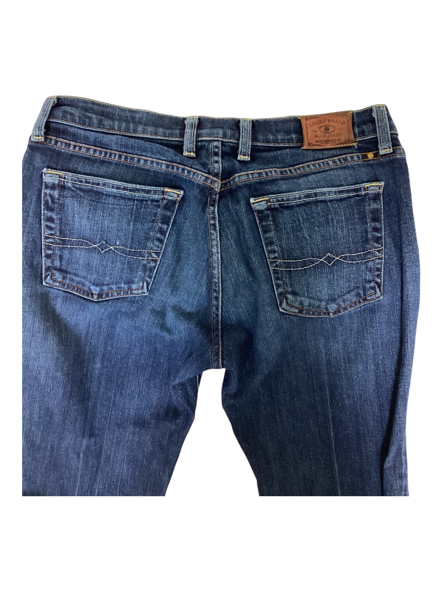 Lucky Brand classic Rider Dark Blue Jeans Size 6/28