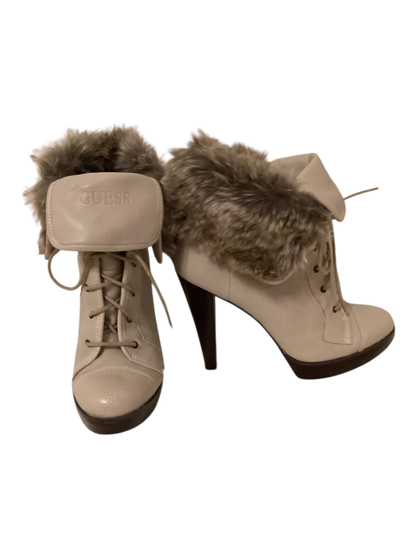 Guess Leather Ankle Boots
