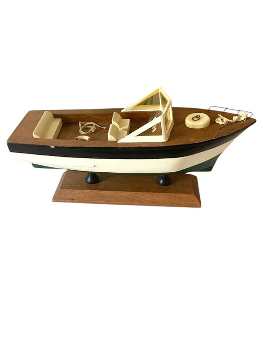 Maritime Collection Piece (Wood Model Boat)