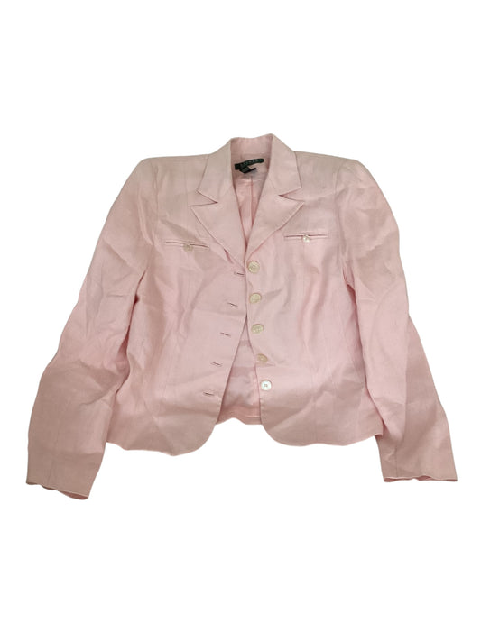 Lauren Ralph Lauren Women’s 100% Linen Button Up Blazer